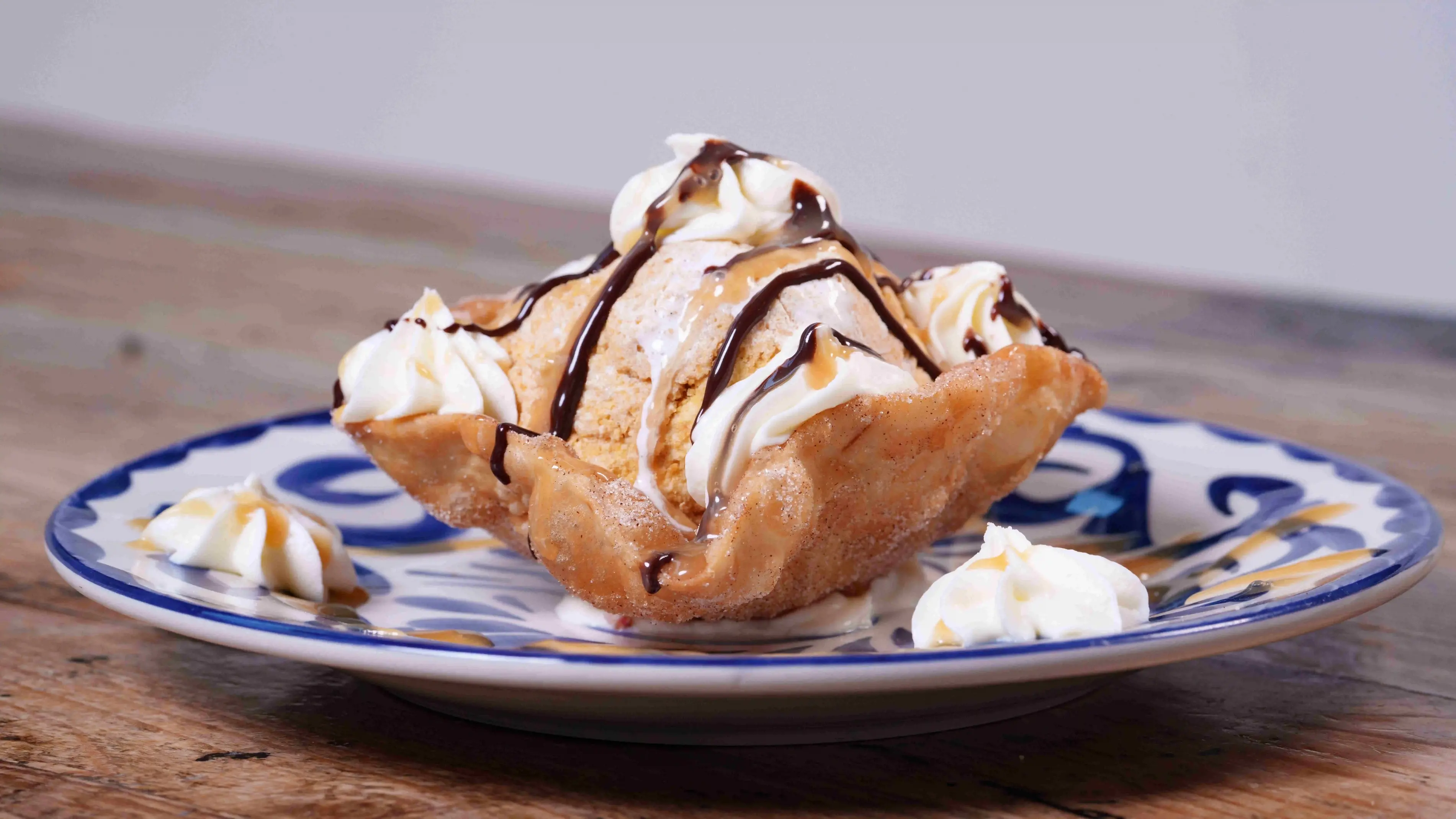 Fried Ice Cream Banuelos